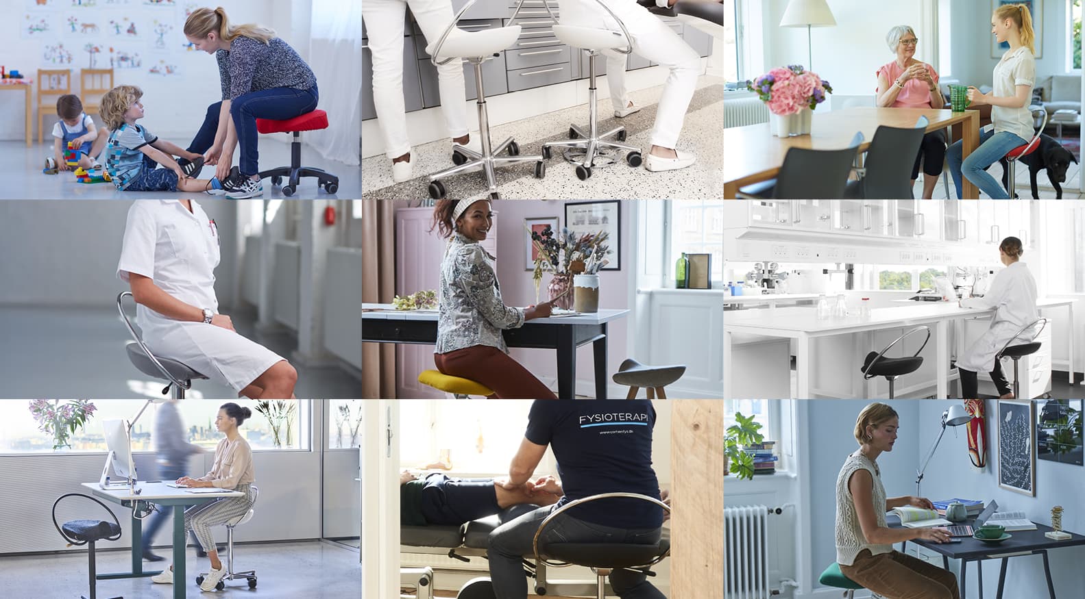 Ergonomische Arbeitsstühle für gesundes und dynamisches Sitzen im Arbeitsalltag